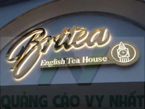 chữ nổi INOX đèn LED