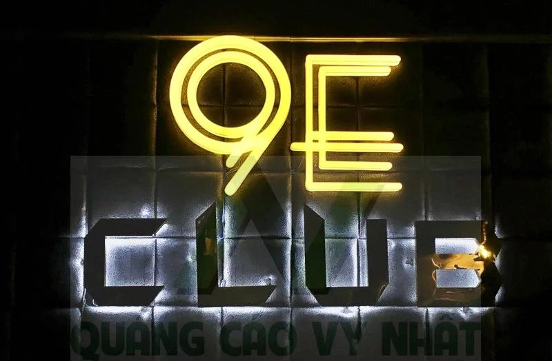 CHỮ NỔI ĐÈN LED 10 chữ nổi đèn led
