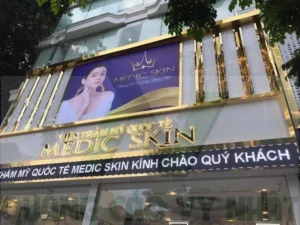 Thi công bảng hiệu spa ở Hồ Chí Minh
