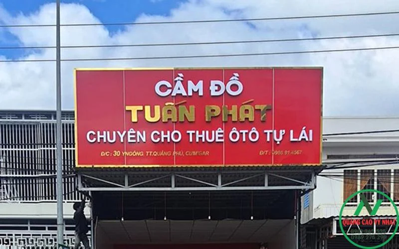 bảng hiệu chữ nổi 2
