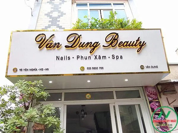 Mẫu biển quảng cáo spa thẩm mỹ viện làm đẹp
