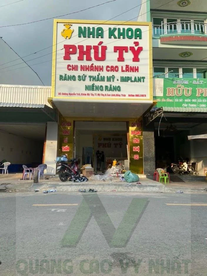 bảng hiệu chữ nổi nha khoa