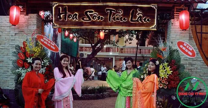 CÁCH ĐẶT TÊN NHÀ HÀNG HAY, DỄ NHỚ 11 bảng hiệu nhà hàng đèn led đẹp