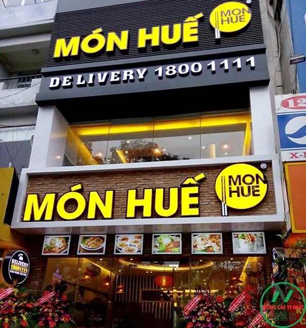 CÁCH ĐẶT TÊN NHÀ HÀNG HAY, DỄ NHỚ 4 bảng hiệu nhà hàng đẹp 2
