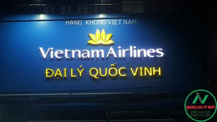 bảng hiệu phòng vé