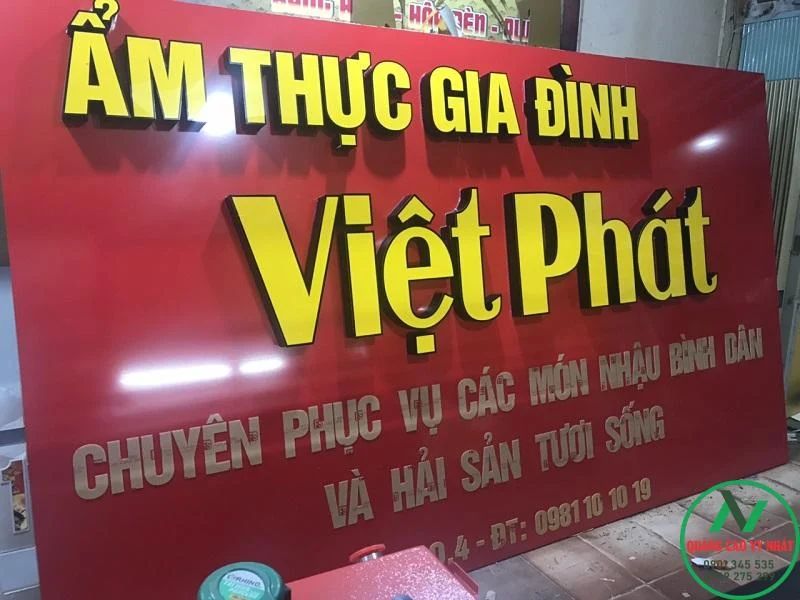 CÁCH ĐẶT TÊN NHÀ HÀNG HAY, DỄ NHỚ 6 bảng hiệu quán ăn gia đình