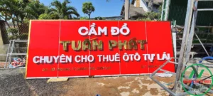 bảng hiệu tiệm cầm đồ