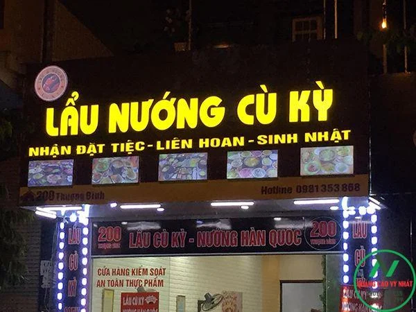 CÁCH ĐẶT TÊN NHÀ HÀNG HAY, DỄ NHỚ 13 Mẫu biển quảng cáo nhà hàng ăn uống đẹp