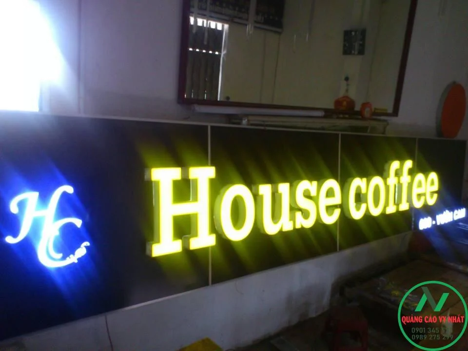 Cách làm chữ nổi Mica đẹp nhất 5 chữ nổi mica đèn led