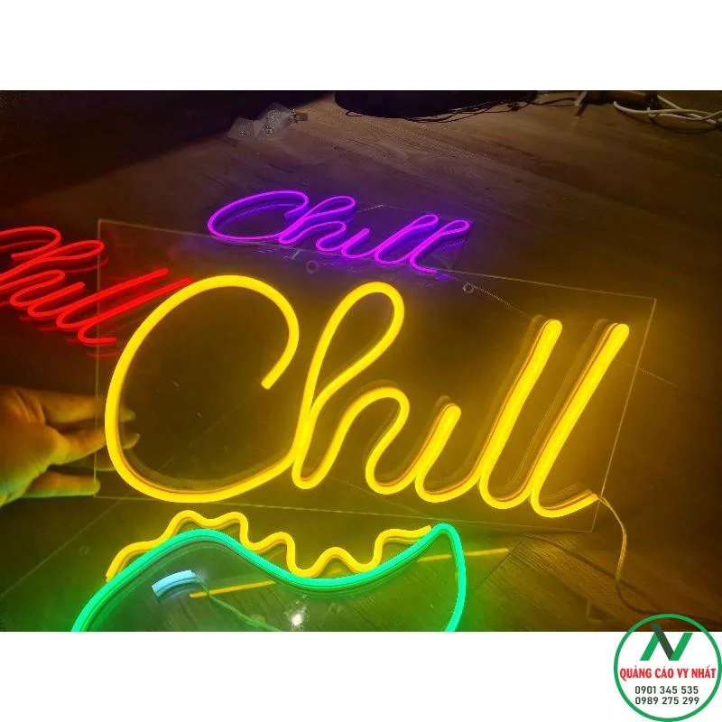 Trang trí Led Neon sign sự kiện 9 neon sign trang trí
