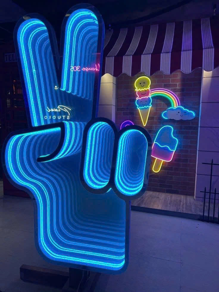 Xưởng gia công chữ LED vô cực nhanh , gấp và giá rẻ 1 Chu LED vo cuc gia cong chu noi 7